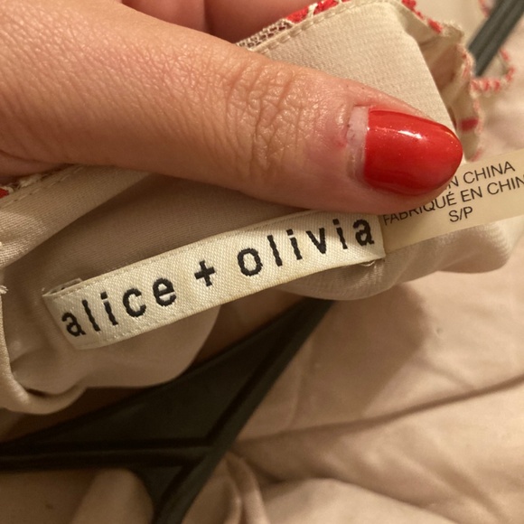 Alice & Olivia Lace Top - Picture 3 of 8